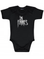 In Flames Baby Romper Logo In Flames (Clothing)