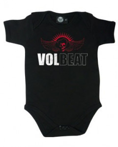 Volbeat baby romper Skull Wing (Clothing)