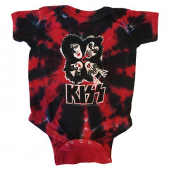Kiss baby romper Red