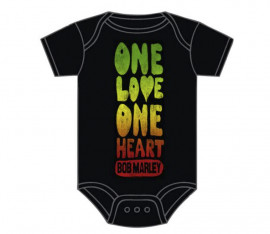 Bob Marley Baby romper One Love One Heart