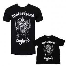Duo Rockset Motörhead papa t-shirt & baby t-shirt