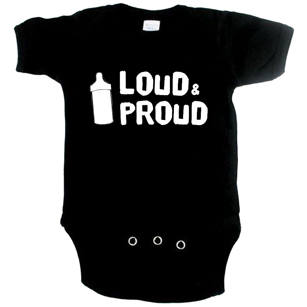 coole baby romper loud and proud