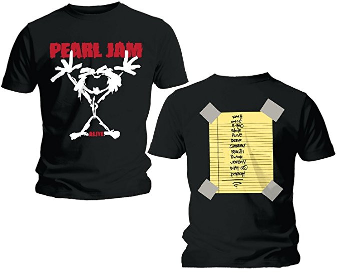 Duo Rockset Pearl Jam papa t-shirt & Pearl Jam baby romper