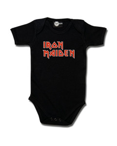 Iron Maiden baby romper Logo