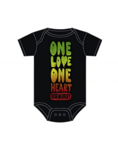 Bob Marley Baby romper One Love One Heart