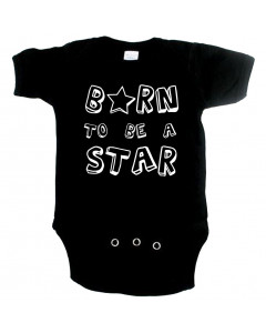 coole baby romper born to be a star