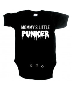 punk baby romper mommy's little punker