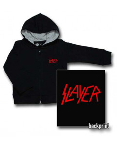 Slayer Logo Red baby sweater (Print On Demand)