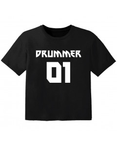 rock baby t-shirt drummer 01