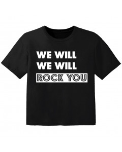 rock kinder t-shirt we will we will rock you