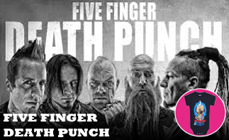 Five Finger Death Punch rock baby kleding